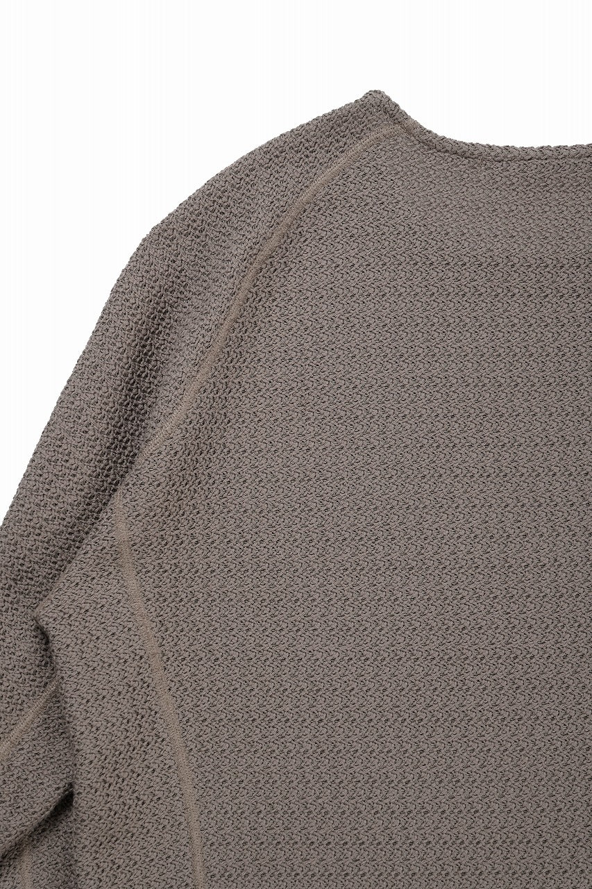 OPPOSE DUALITY ERGONOMIC LS T-SHIRTS / RUSSELL KNIT JERSEY (BEIGE) - Image 8