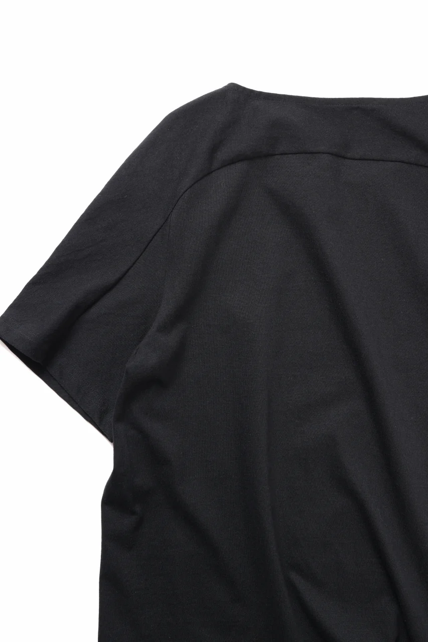 OPPOSE DUALITY ONEPIECE SLEEVE T-SHIRTS / RB COTTON JERSEY (BLACK) - Image 8