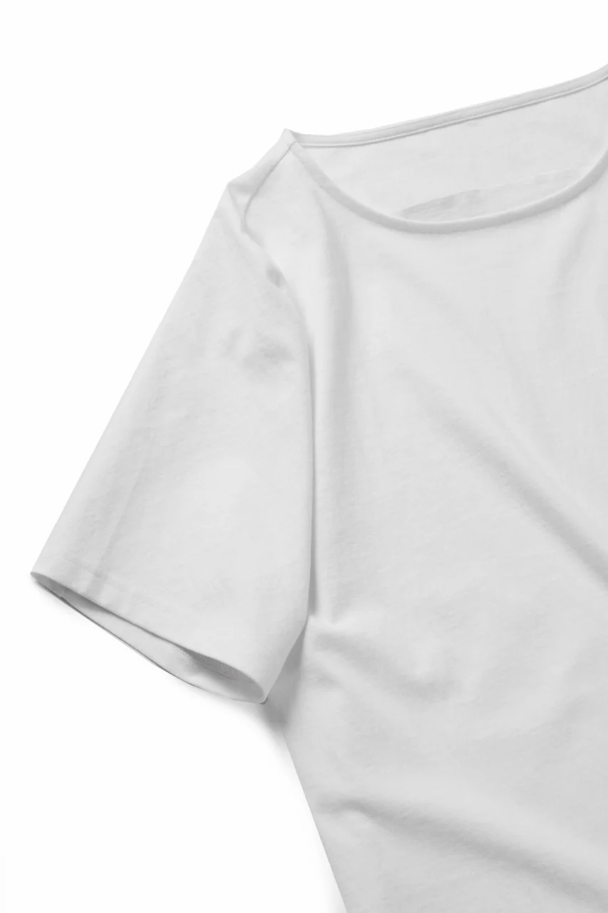 OPPOSE DUALITY ONEPIECE SLEEVE T-SHIRTS / RB COTTON JERSEY (WHITE) - Image 4