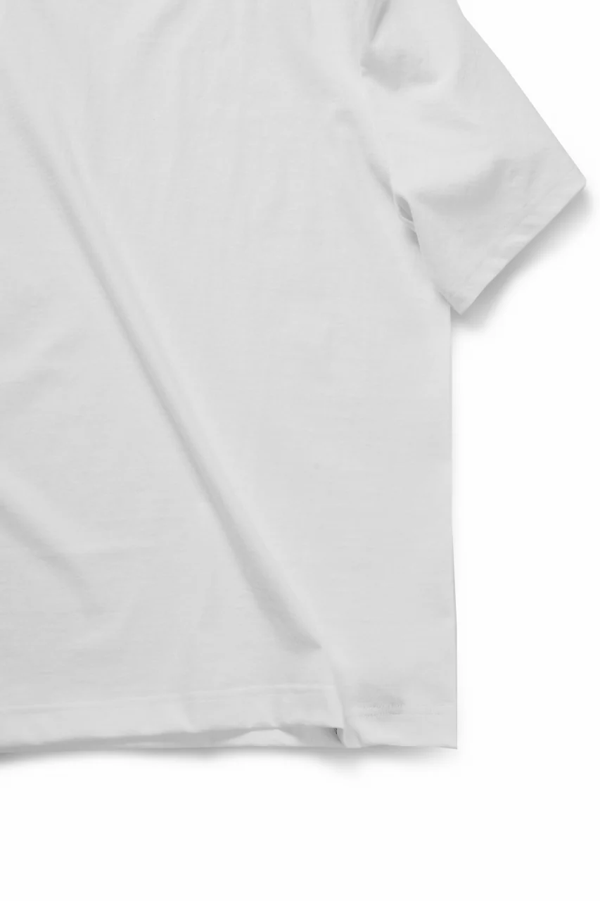 OPPOSE DUALITY ONEPIECE SLEEVE T-SHIRTS / RB COTTON JERSEY (WHITE) - Image 5