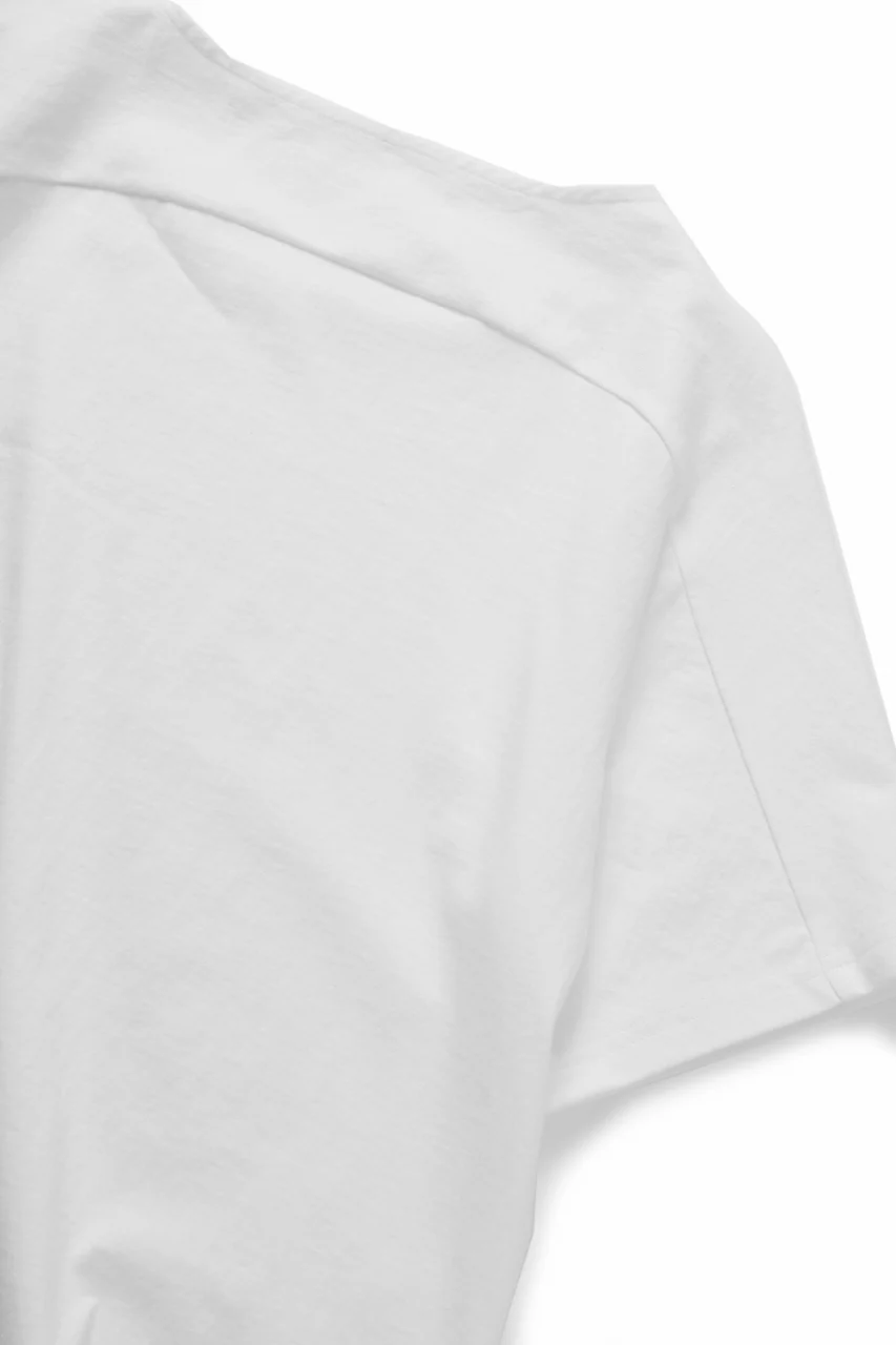 OPPOSE DUALITY ONEPIECE SLEEVE T-SHIRTS / RB COTTON JERSEY (WHITE) - Image 6