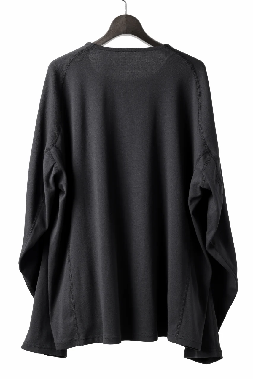 OPPOSE DUALITY RAGLAN LONG SLEEVE T-SHIRTS / CORDURA JERSEY (BLACK) - Image 3