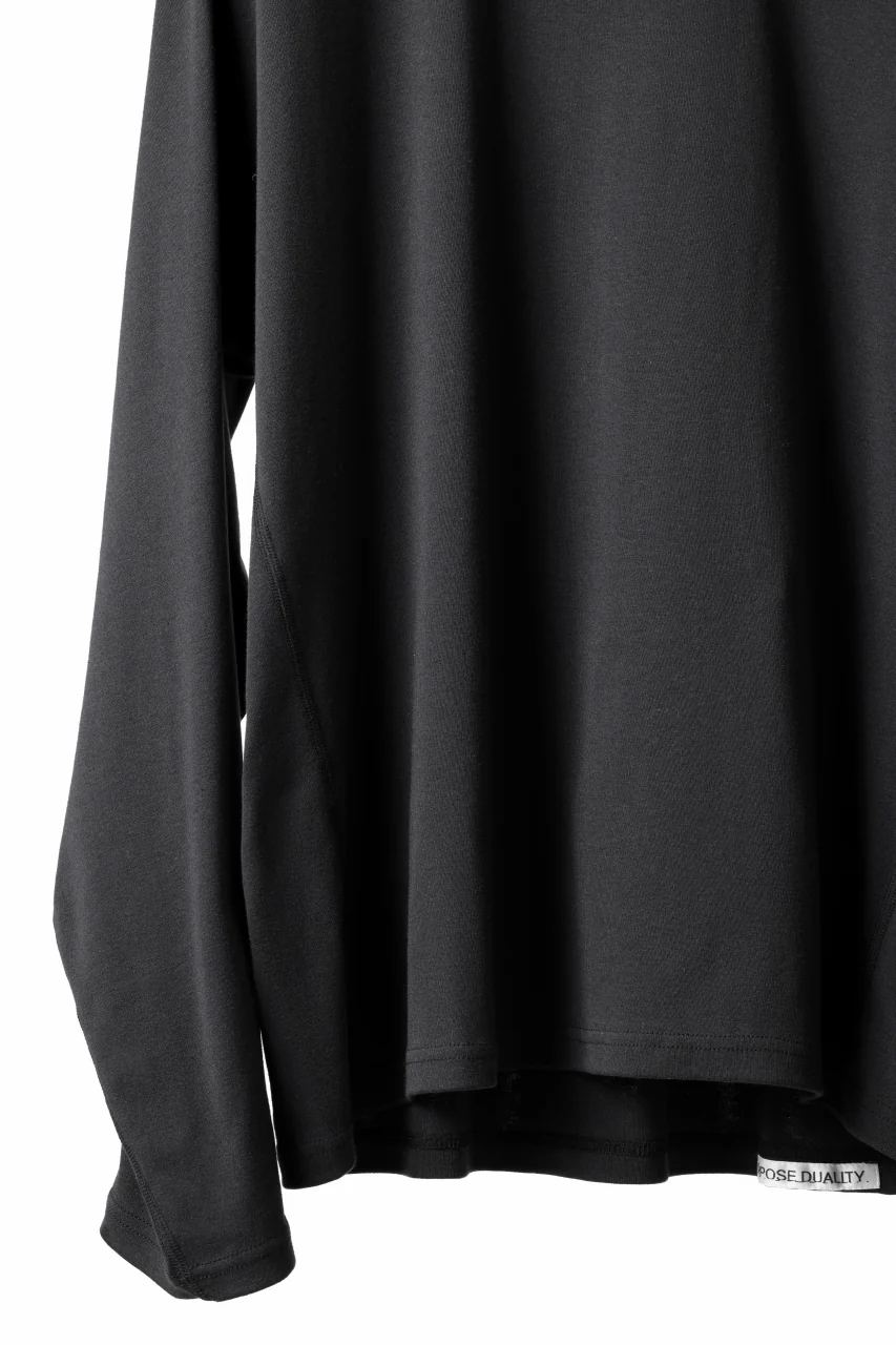 OPPOSE DUALITY RAGLAN LONG SLEEVE T-SHIRTS / CORDURA JERSEY (BLACK) - Image 5