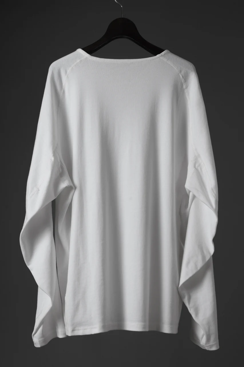 OPPOSE DUALITY RAGLAN LONG SLEEVE T-SHIRTS / CORDURA JERSEY (WHITE) - Image 3