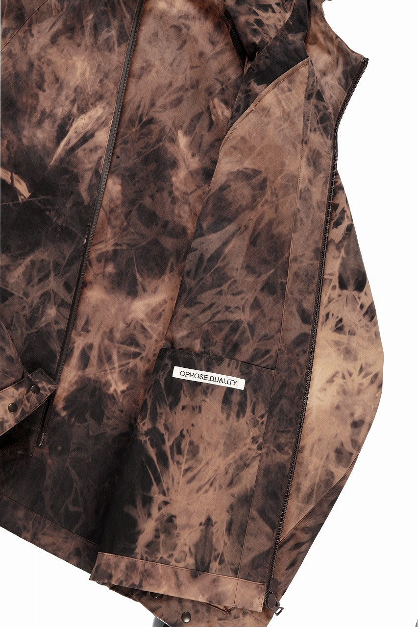 OPPOSE DUALITY SHORT PARKA / HAND BLEACHED VENTILE COTTON (BLEACH) - Image 14