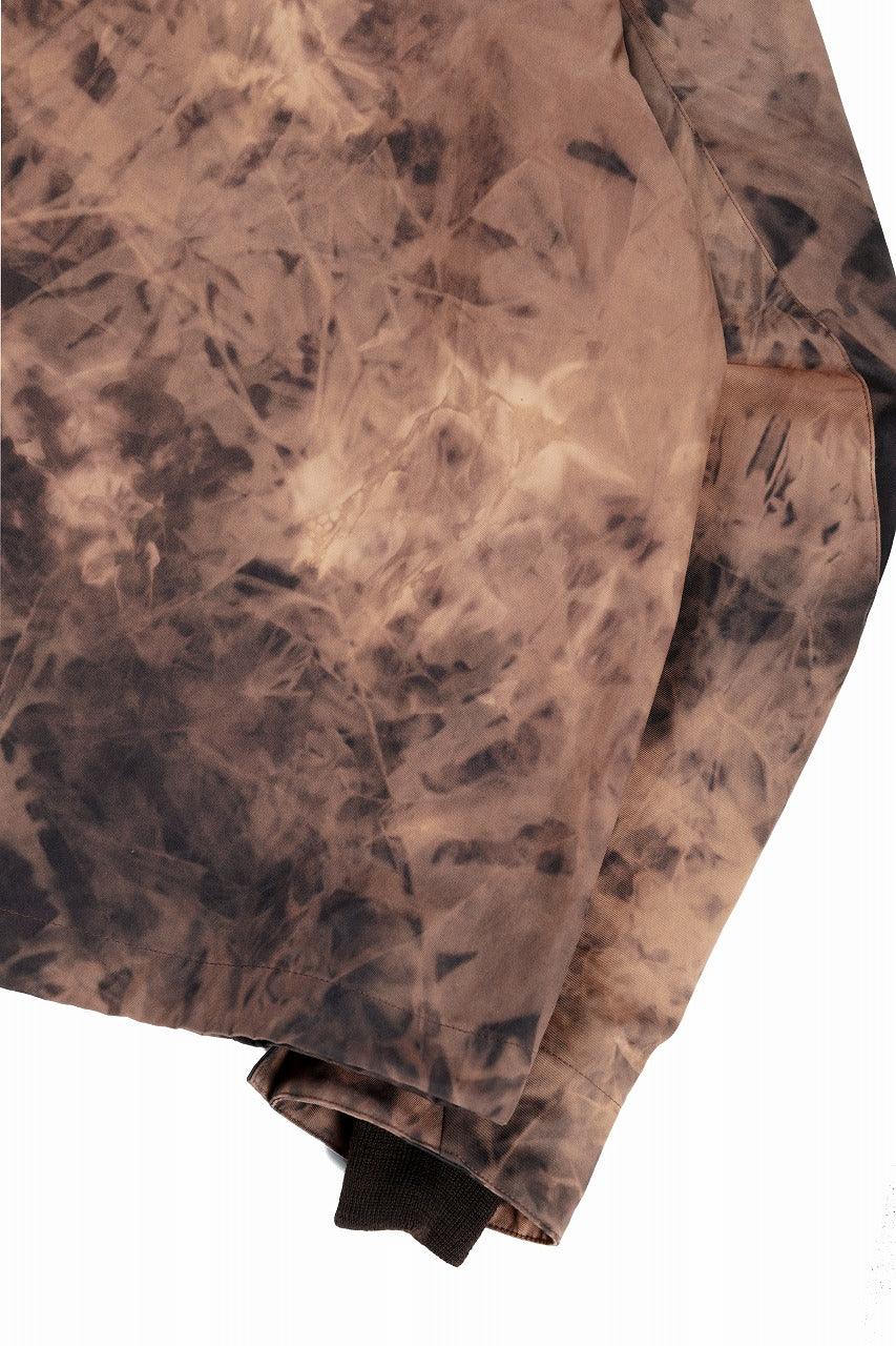 OPPOSE DUALITY SHORT PARKA / HAND BLEACHED VENTILE COTTON (BLEACH) - Image 16