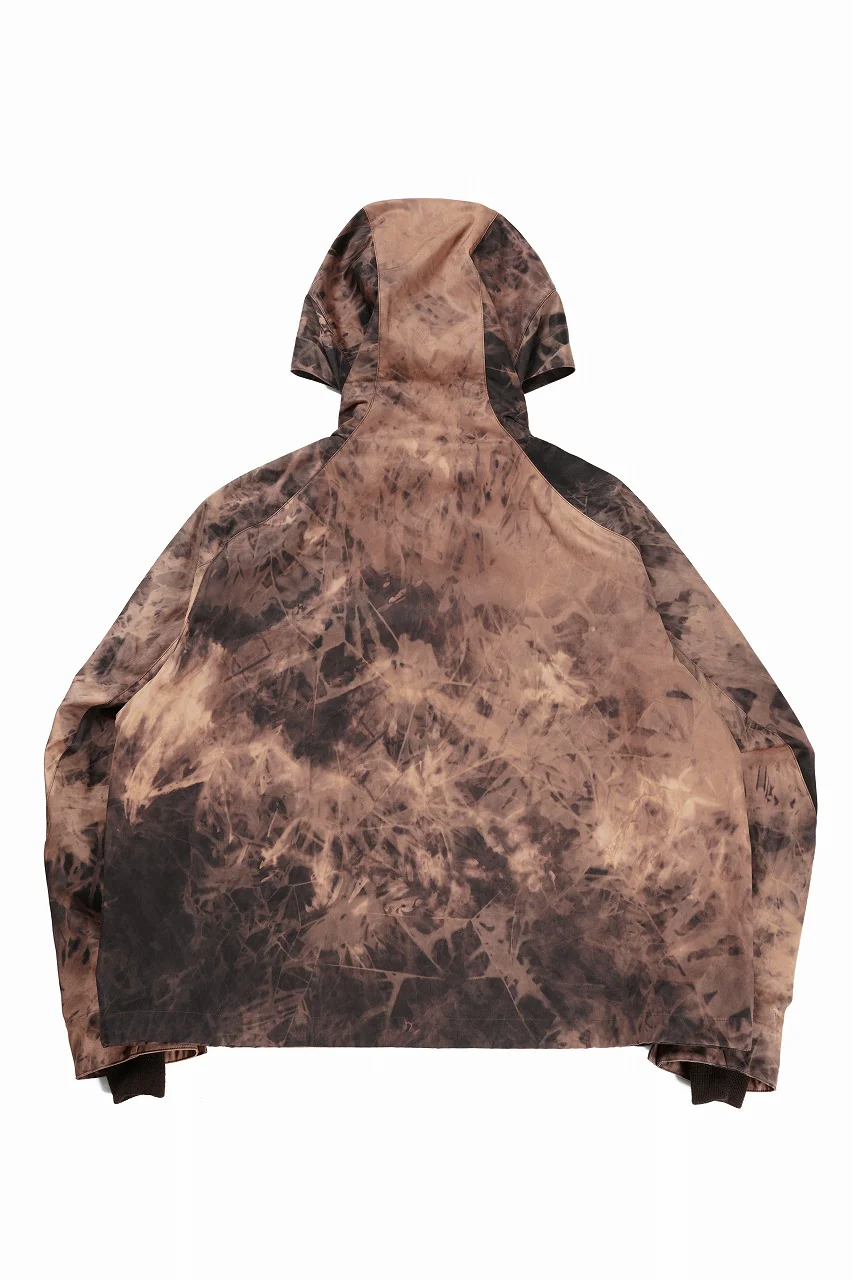 OPPOSE DUALITY SHORT PARKA / HAND BLEACHED VENTILE COTTON (BLEACH) - Image 2