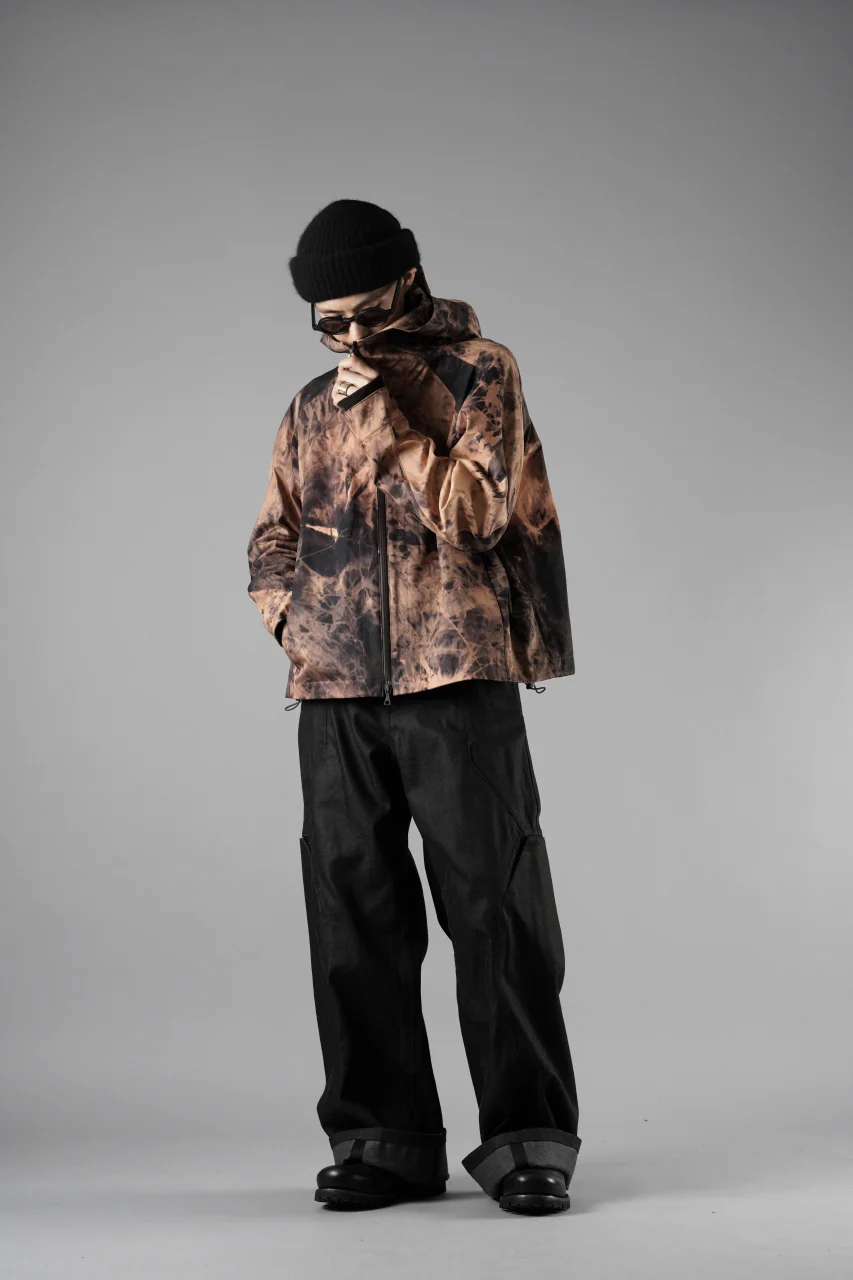 OPPOSE DUALITY SHORT PARKA / HAND BLEACHED VENTILE COTTON (BLEACH) - Image 24