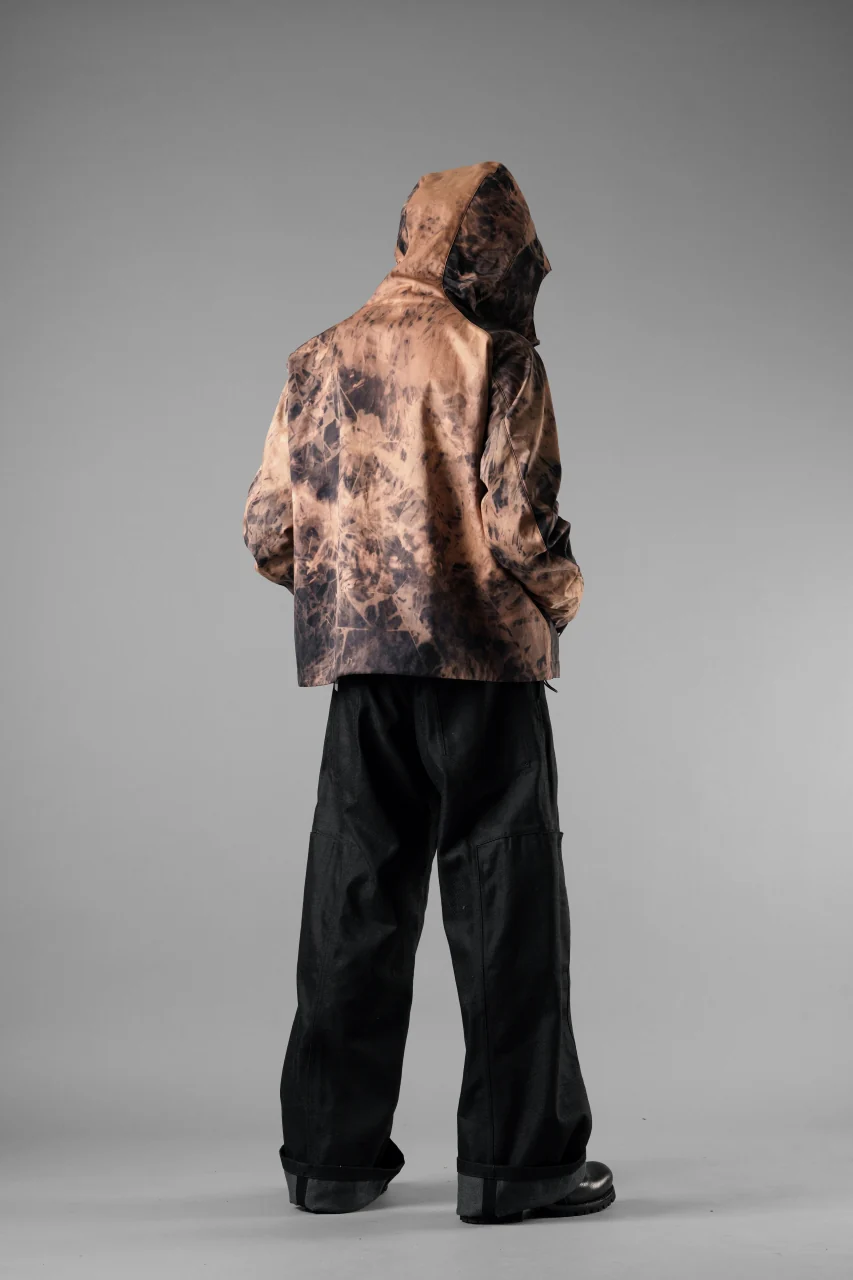 OPPOSE DUALITY SHORT PARKA / HAND BLEACHED VENTILE COTTON (BLEACH) - Image 28