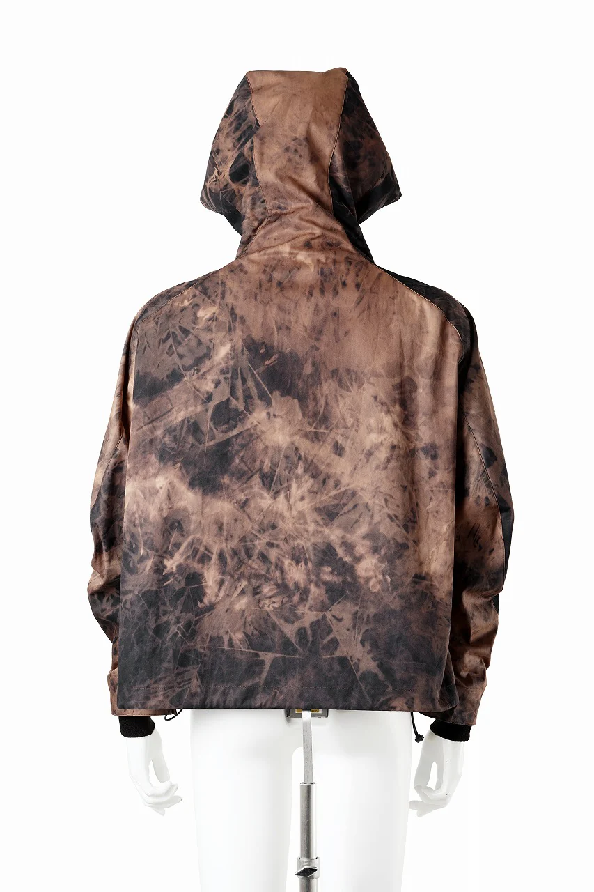 OPPOSE DUALITY SHORT PARKA / HAND BLEACHED VENTILE COTTON (BLEACH) - Image 6