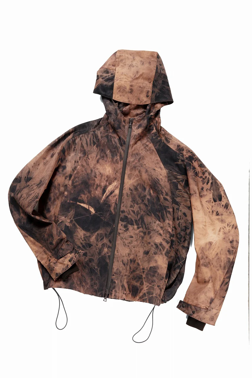 OPPOSE DUALITY SHORT PARKA / HAND BLEACHED VENTILE COTTON (BLEACH) - Image 8