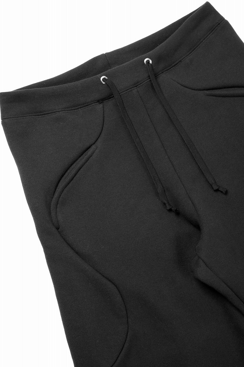 OPPOSE DUALITY SUB ONG RIB SWEAT PANTS (BLACK) - Image 8
