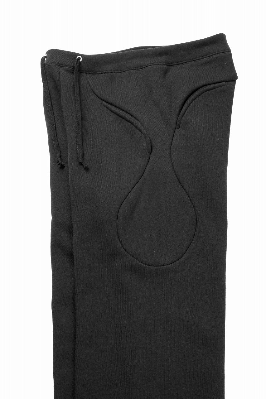 OPPOSE DUALITY SUB ONG RIB SWEAT PANTS (BLACK) - Image 9