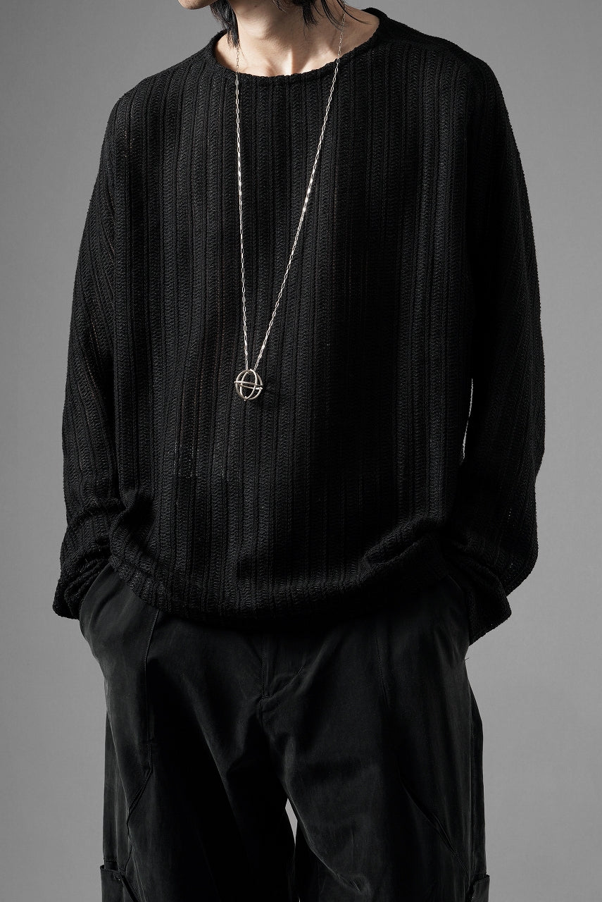 OPPOSE DUALITY WAVE LONG SLEEVE T-SHIRTS / RUSSELL KNIT JERSEY (BLACK) - Image 11