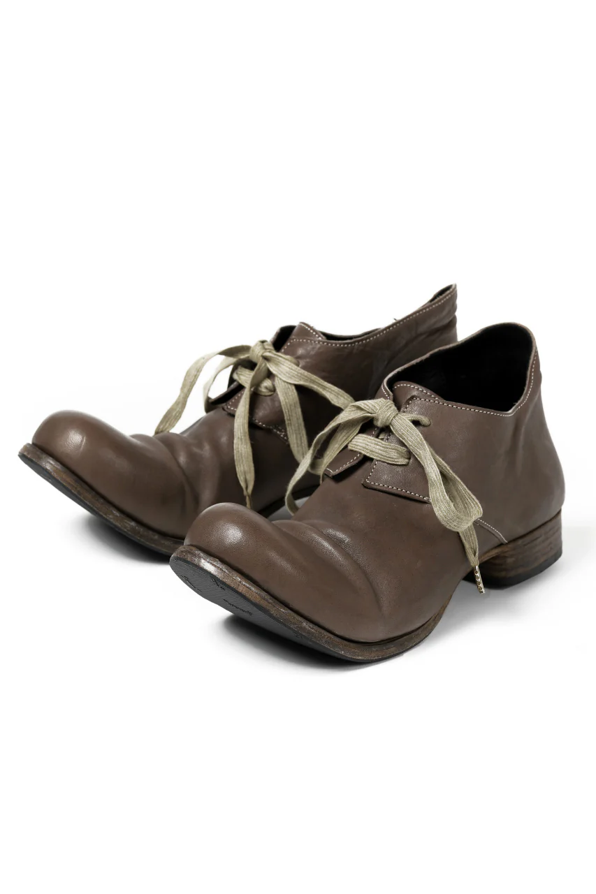 Portaille "one make" PL20 Derby Shoes (Soft Tanned Horse Leather / TAUPE)