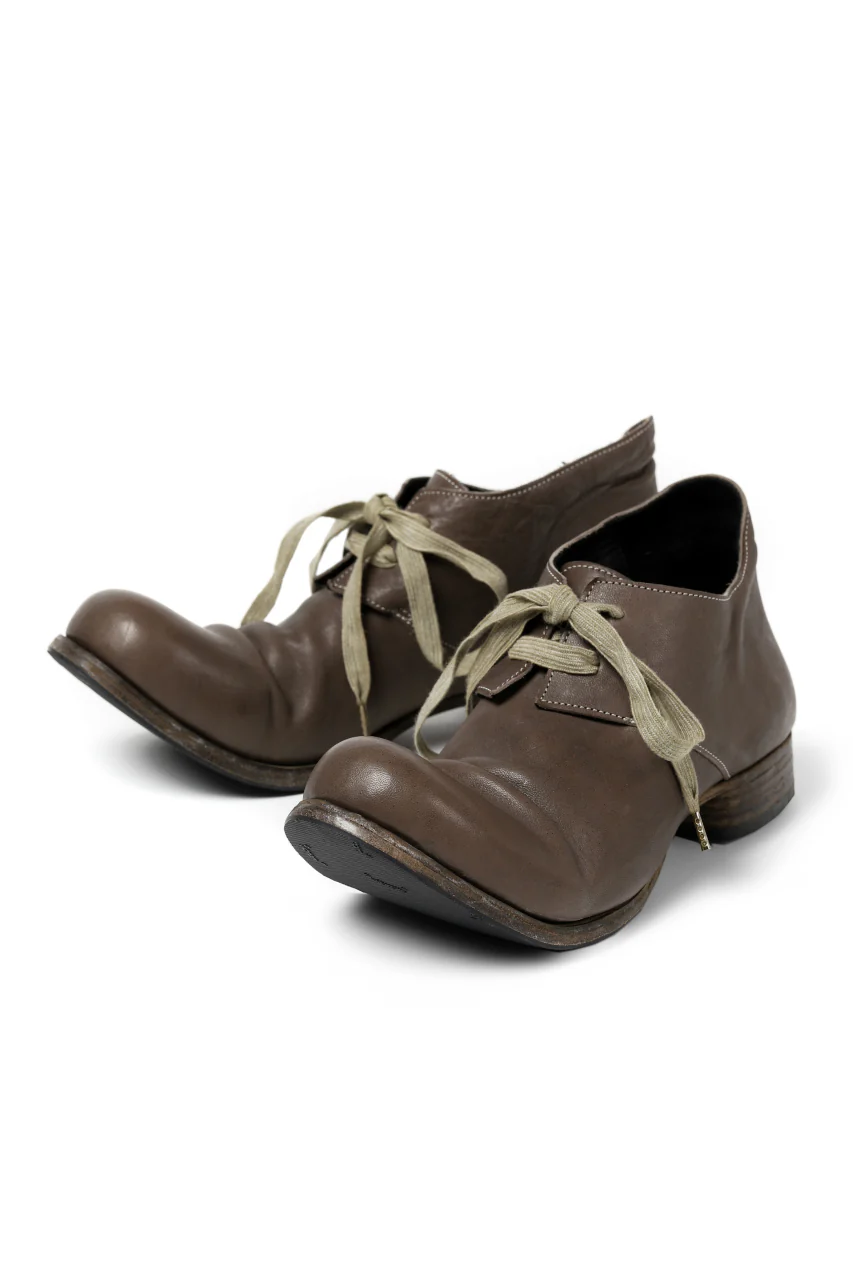 Portaille "one make" PL20 Derby Shoes (Soft Tanned Horse Leather / TAUPE) - Image 2