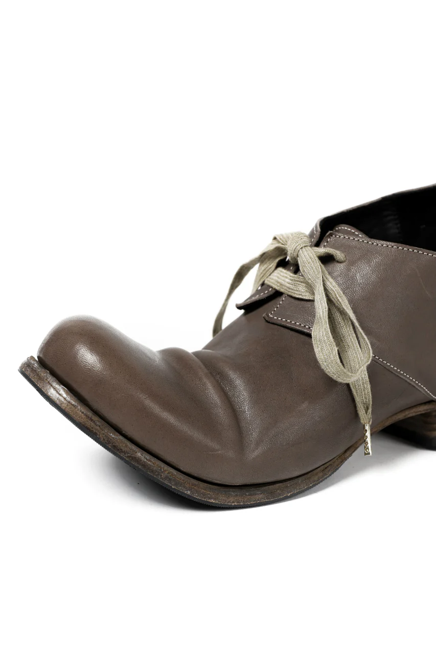 Portaille "one make" PL20 Derby Shoes (Soft Tanned Horse Leather / TAUPE) - Image 20