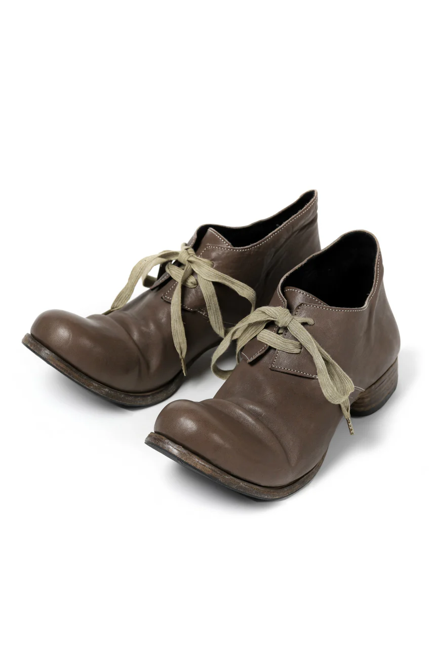 Portaille "one make" PL20 Derby Shoes (Soft Tanned Horse Leather / TAUPE) - Image 3