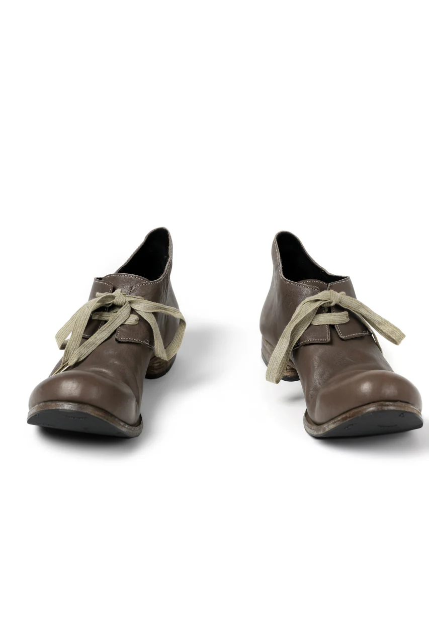 Portaille "one make" PL20 Derby Shoes (Soft Tanned Horse Leather / TAUPE) - Image 5