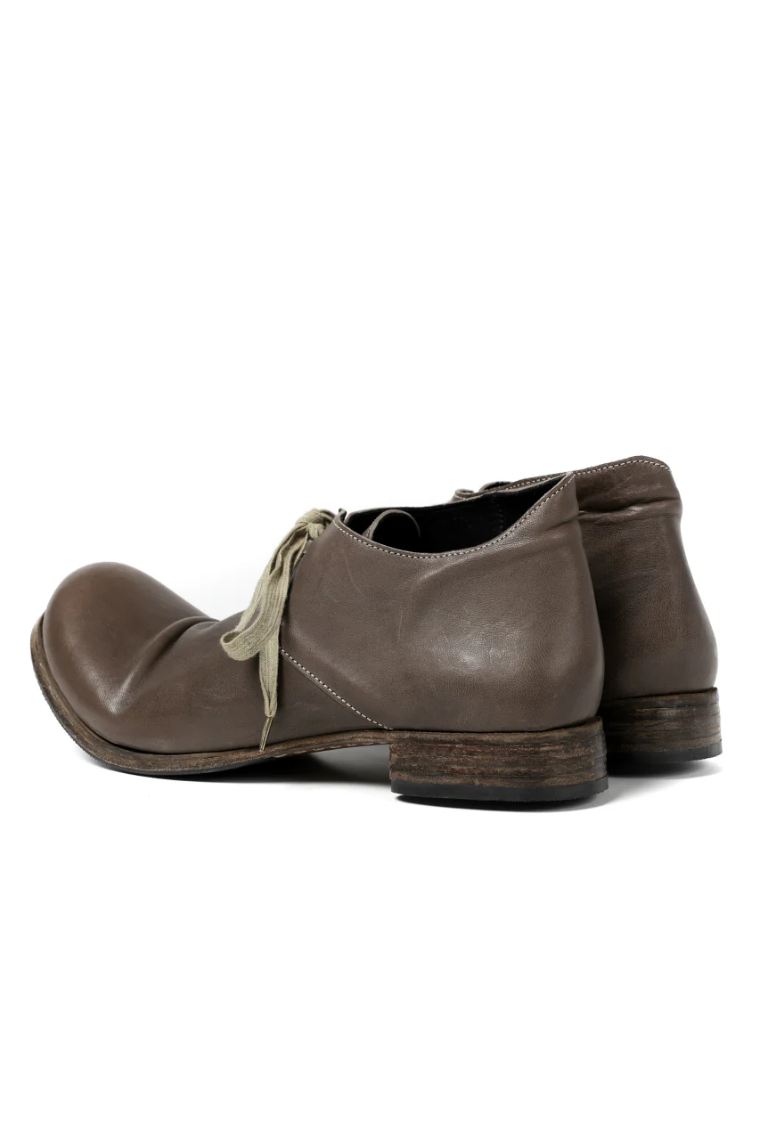 Portaille "one make" PL20 Derby Shoes (Soft Tanned Horse Leather / TAUPE) - Image 8