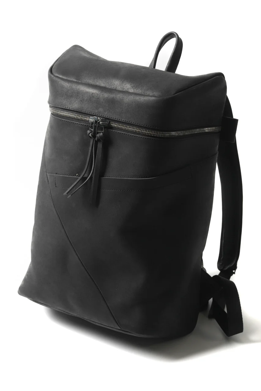 Portaille "Atelier Made" exclusive BACKPACK / PUEBLO by Badalassi Carlo (BLACK)