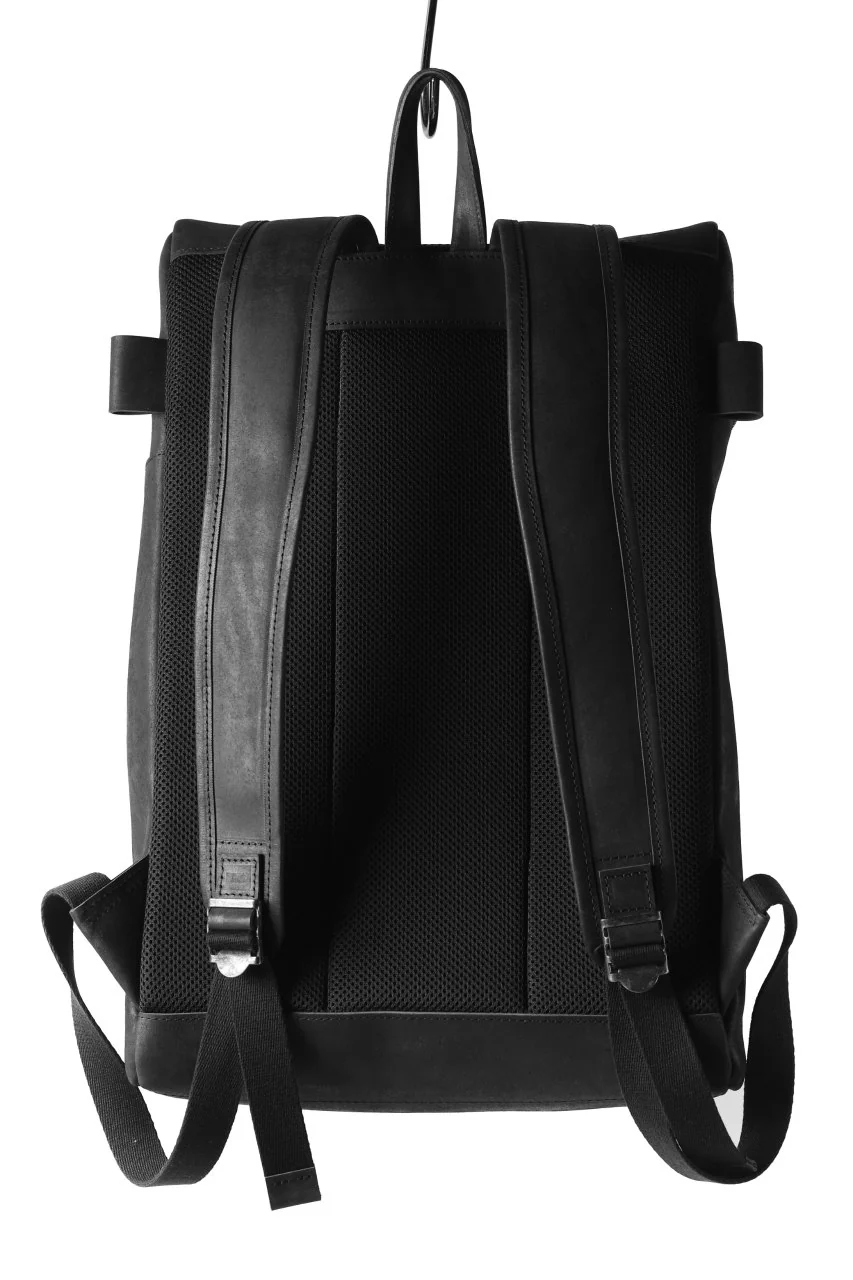 Portaille "Atelier Made" exclusive BACKPACK / PUEBLO by Badalassi Carlo (BLACK) - Image 10