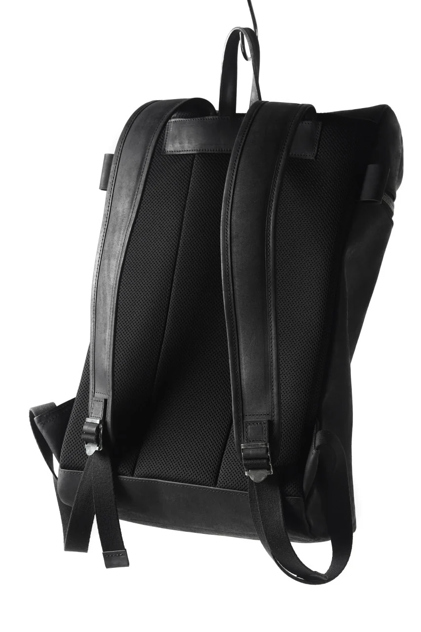 Portaille "Atelier Made" exclusive BACKPACK / PUEBLO by Badalassi Carlo (BLACK) - Image 11