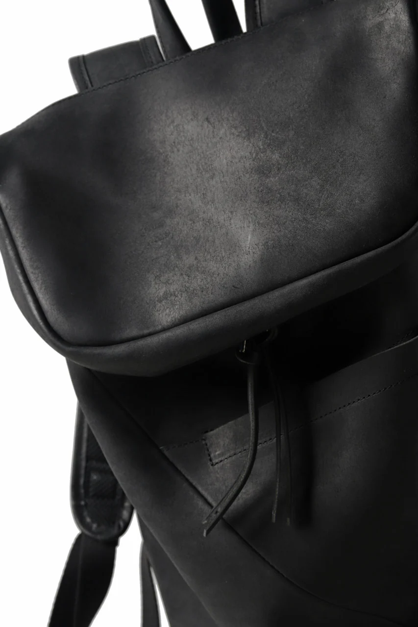 Portaille "Atelier Made" exclusive BACKPACK / PUEBLO by Badalassi Carlo (BLACK) - Image 15