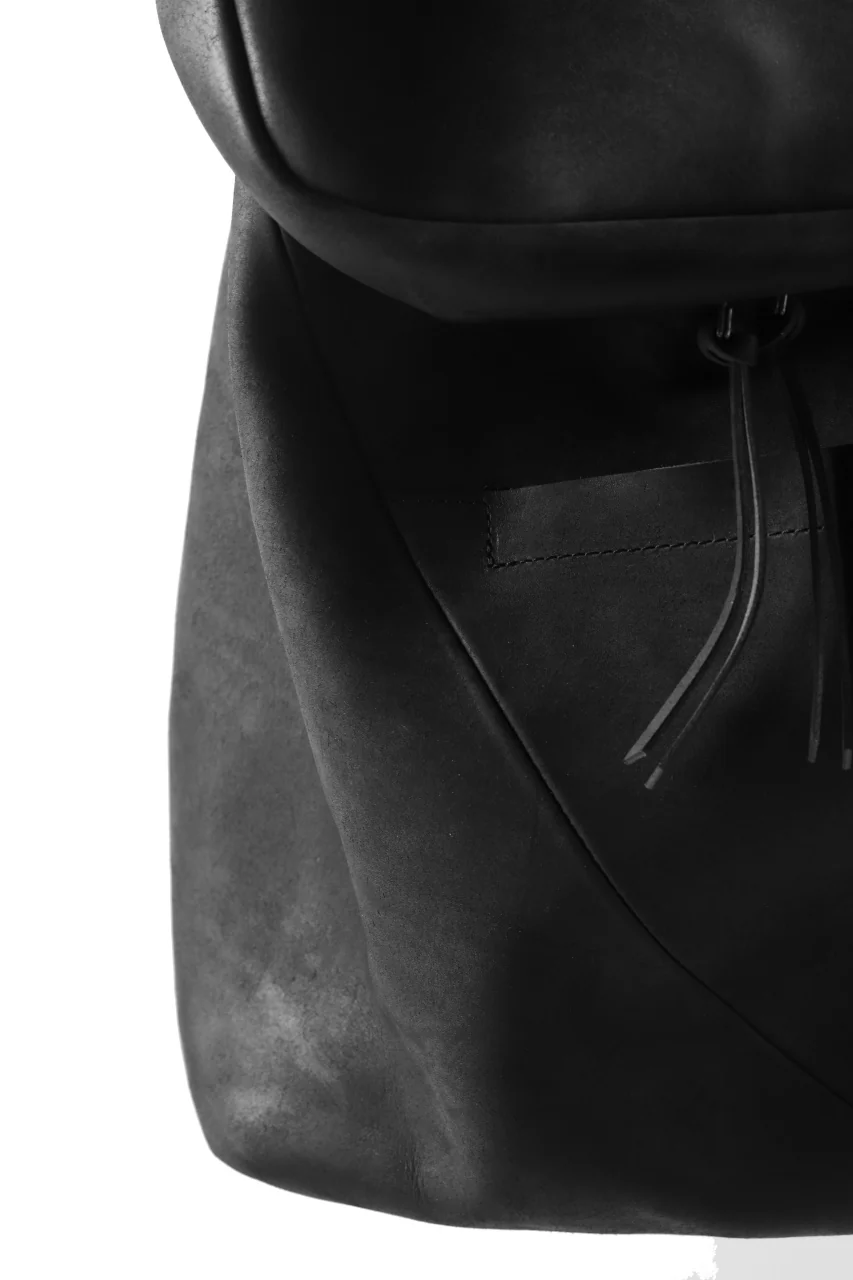Portaille "Atelier Made" exclusive BACKPACK / PUEBLO by Badalassi Carlo (BLACK) - Image 17