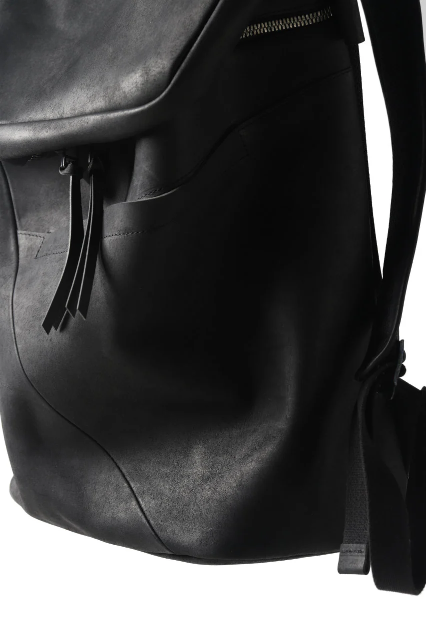 Portaille "Atelier Made" exclusive BACKPACK / PUEBLO by Badalassi Carlo (BLACK) - Image 18