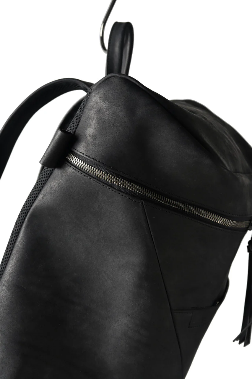Portaille "Atelier Made" exclusive BACKPACK / PUEBLO by Badalassi Carlo (BLACK) - Image 21