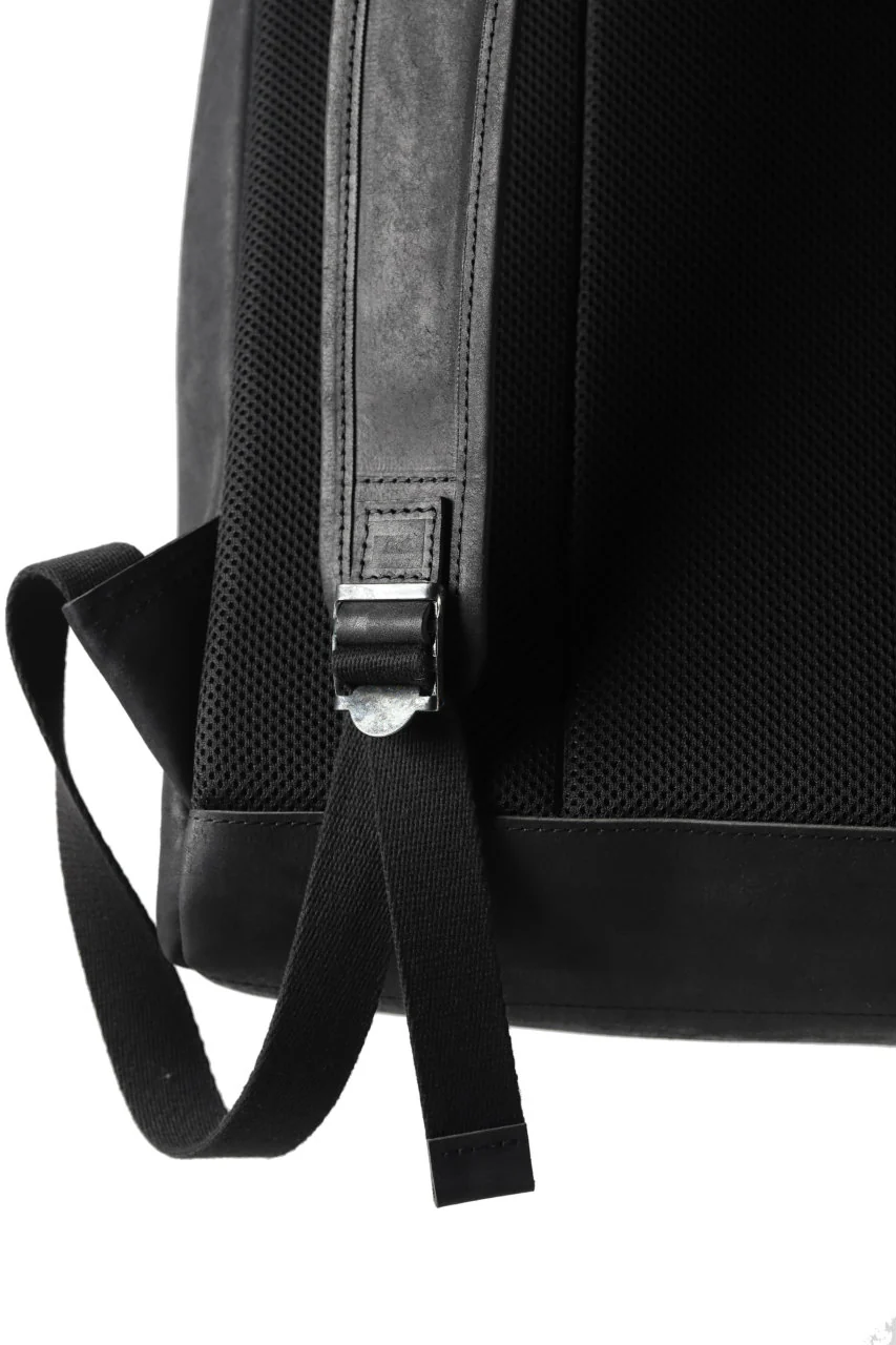 Portaille "Atelier Made" exclusive BACKPACK / PUEBLO by Badalassi Carlo (BLACK) - Image 23