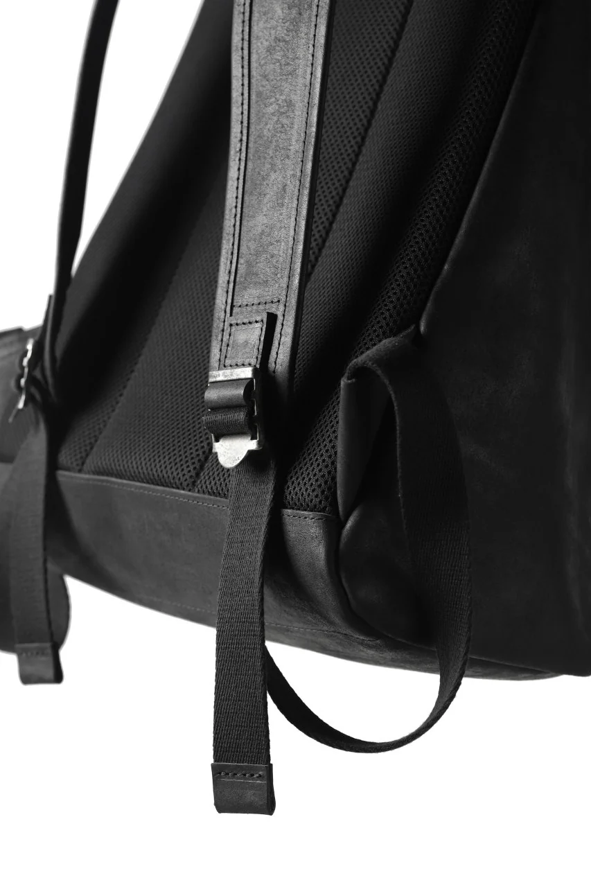 Portaille "Atelier Made" exclusive BACKPACK / PUEBLO by Badalassi Carlo (BLACK) - Image 24