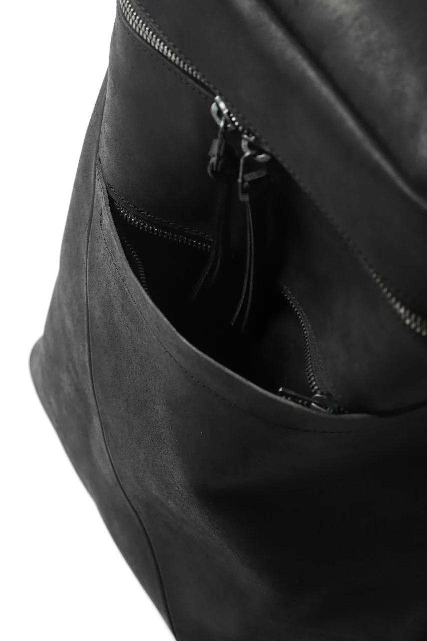 Portaille "Atelier Made" exclusive BACKPACK / PUEBLO by Badalassi Carlo (BLACK) - Image 27