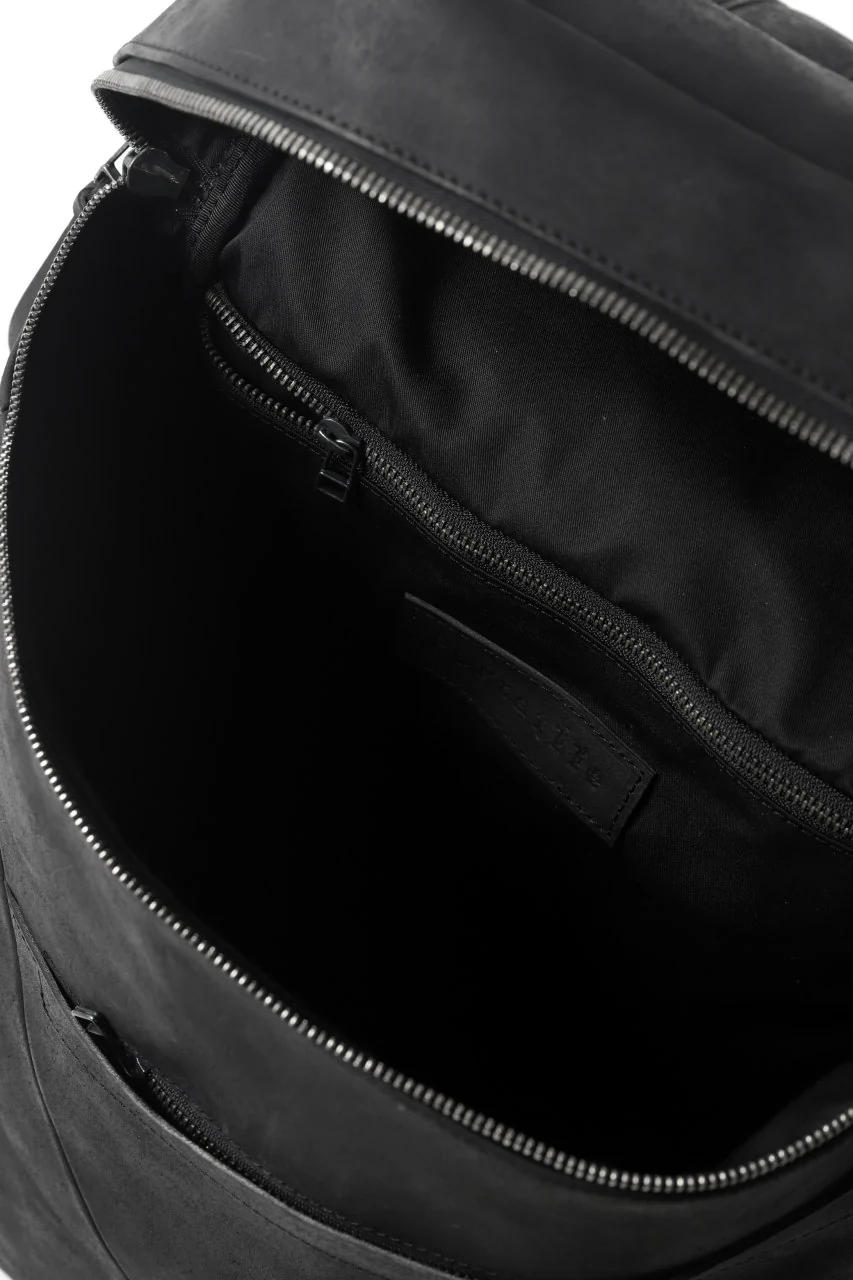 Portaille "Atelier Made" exclusive BACKPACK / PUEBLO by Badalassi Carlo (BLACK) - Image 29