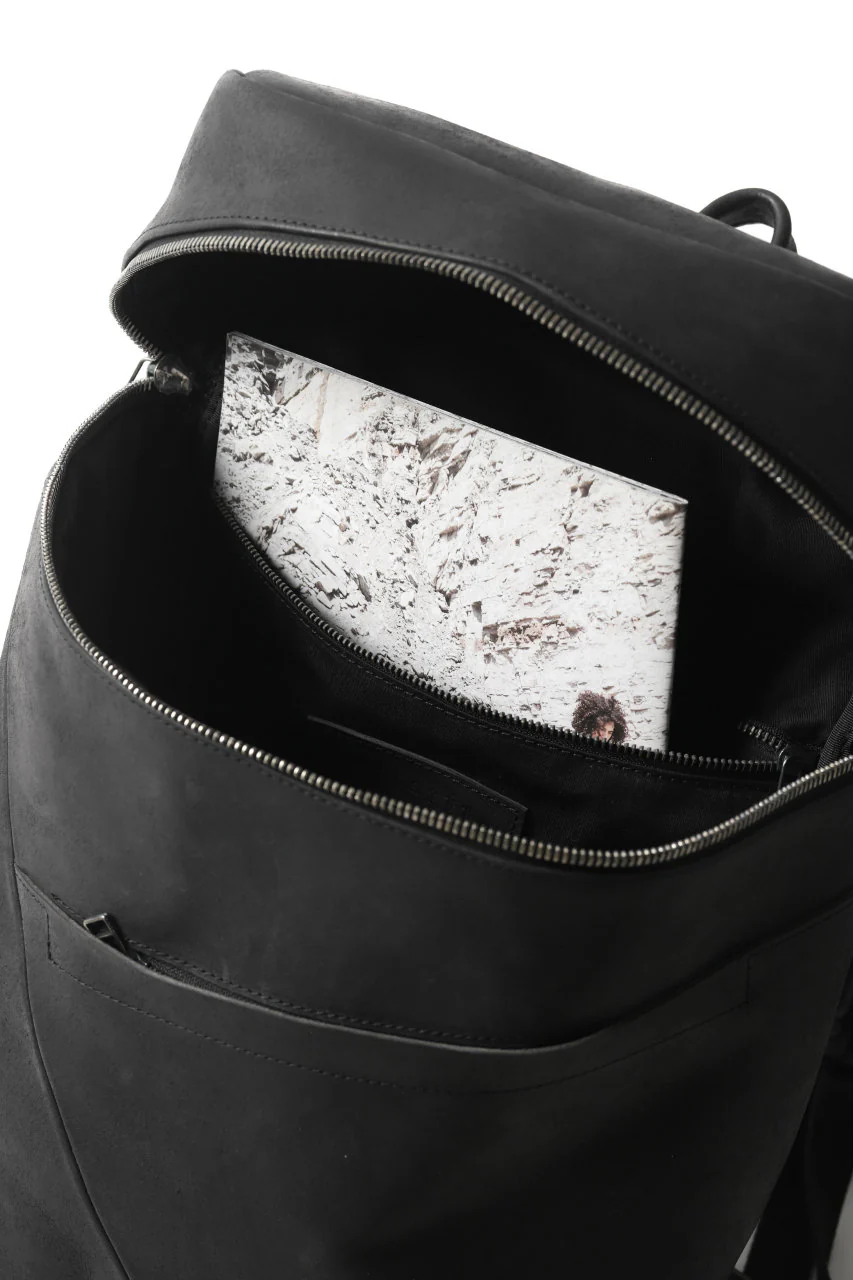 Portaille "Atelier Made" exclusive BACKPACK / PUEBLO by Badalassi Carlo (BLACK) - Image 30