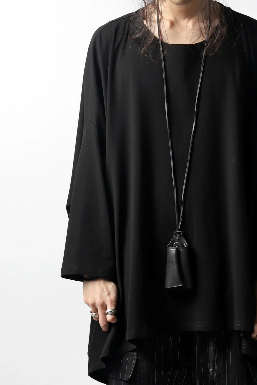 Portaille "Atelier Made" exclusive NECK KEY CASE / PUEBLO by Badalassi Carlo (BLACK) - Image 16