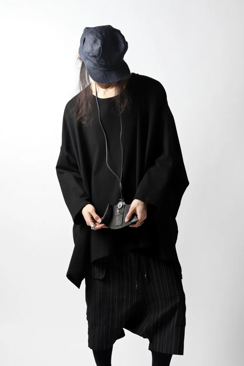 Portaille "Atelier Made" exclusive NECK KEY CASE / PUEBLO by Badalassi Carlo (BLACK) - Image 20