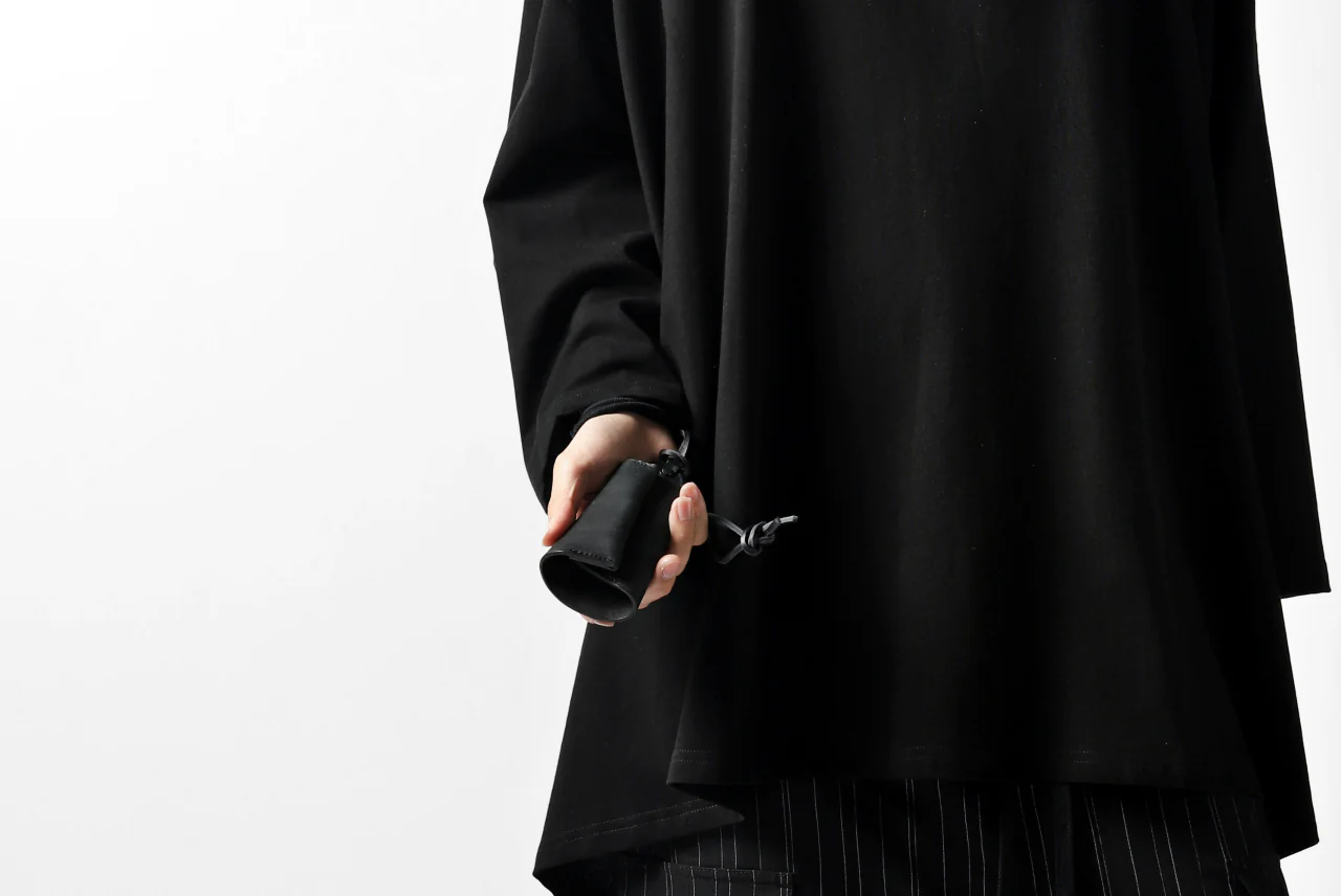Portaille "Atelier Made" exclusive NECK KEY CASE / PUEBLO by Badalassi Carlo (BLACK) - Image 29