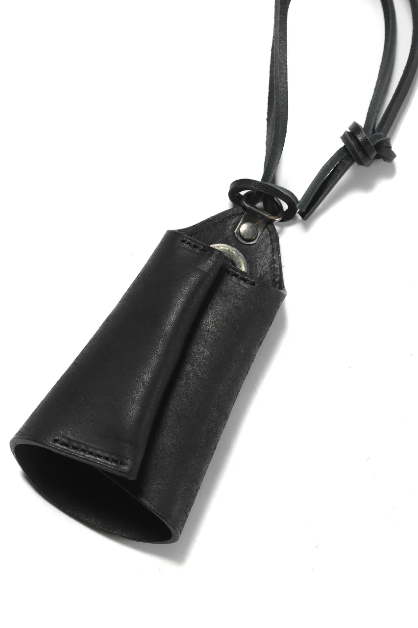 Portaille "Atelier Made" exclusive NECK KEY CASE / PUEBLO by Badalassi Carlo (BLACK) - Image 5