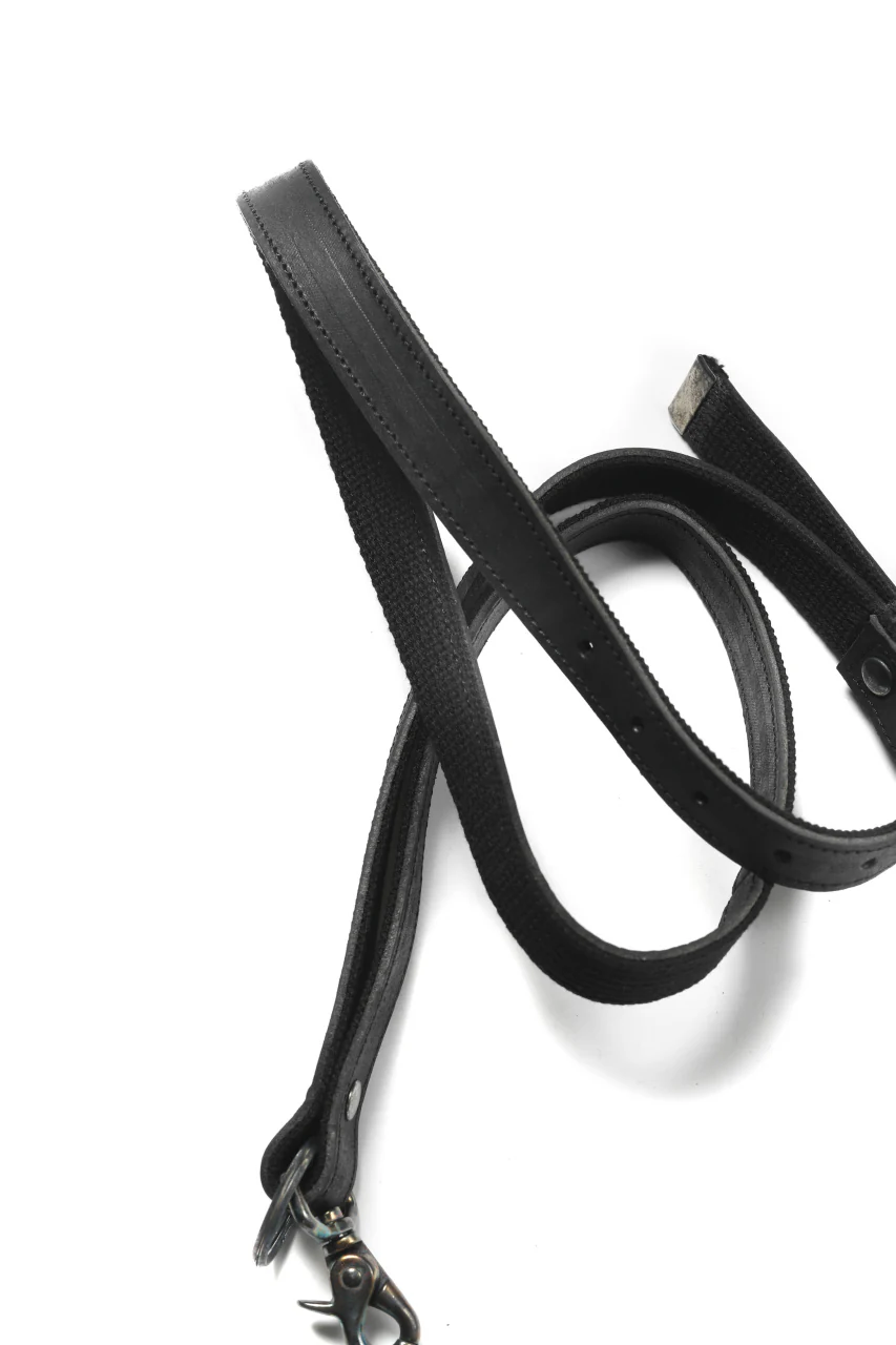Portaille "Atelier Made" exclusive NECK STRAP / PUEBLO by Badalassi Carlo (BLACK) - Image 7