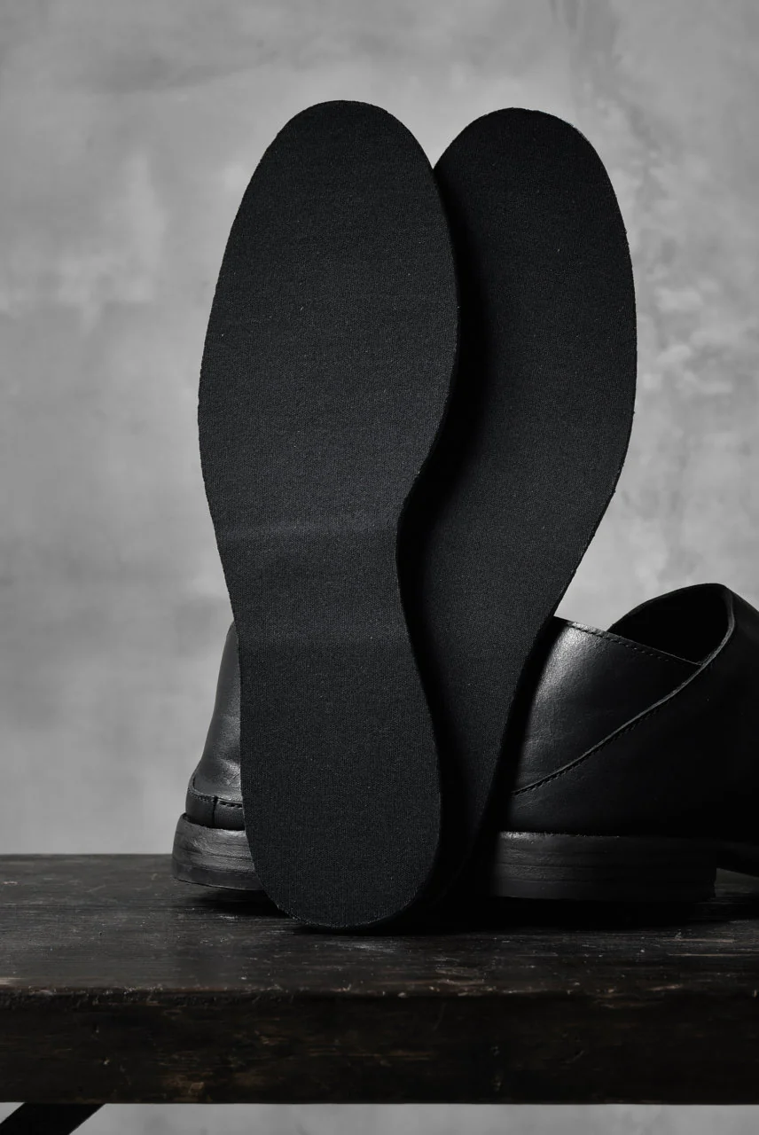 Portaille exclusive Babouche Slipon Shoes (JP-Smooth Pelle / BLACK) - Image 17