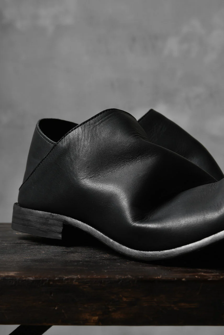 Portaille exclusive Babouche Slipon Shoes (JP-Smooth Pelle / BLACK) - Image 19