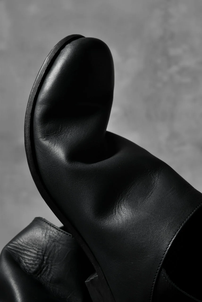 Portaille exclusive Babouche Slipon Shoes (JP-Smooth Pelle / BLACK) - Image 25