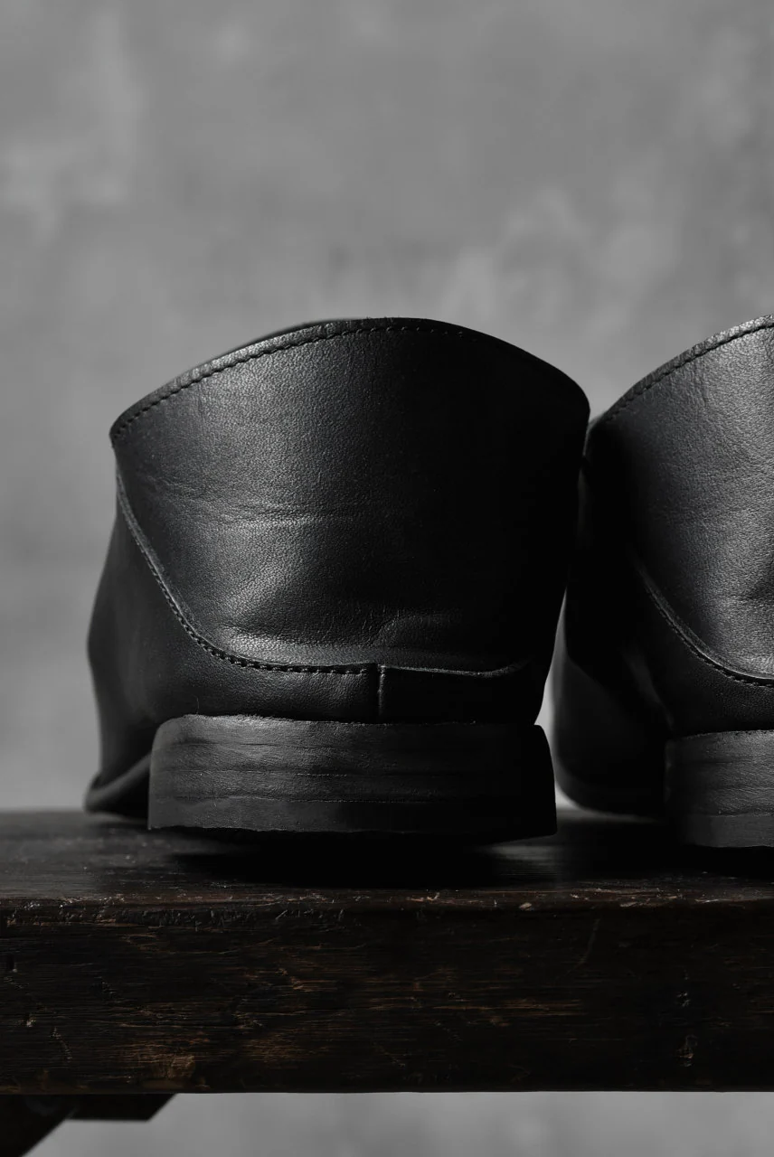 Portaille exclusive Babouche Slipon Shoes (JP-Smooth Pelle / BLACK) - Image 31