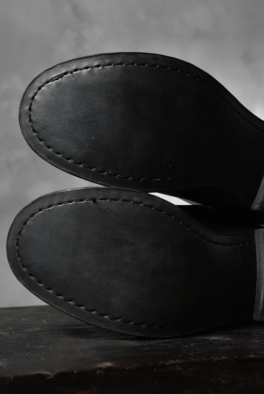 Portaille exclusive Babouche Slipon Shoes (JP-Smooth Pelle / BLACK) - Image 34