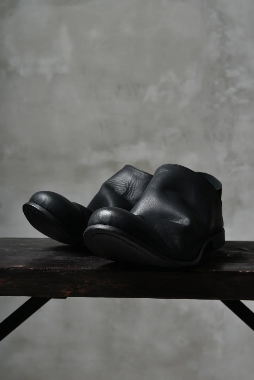 Portaille exclusive Babouche Slipon Shoes (JP-Smooth Pelle / BLACK) - Image 43