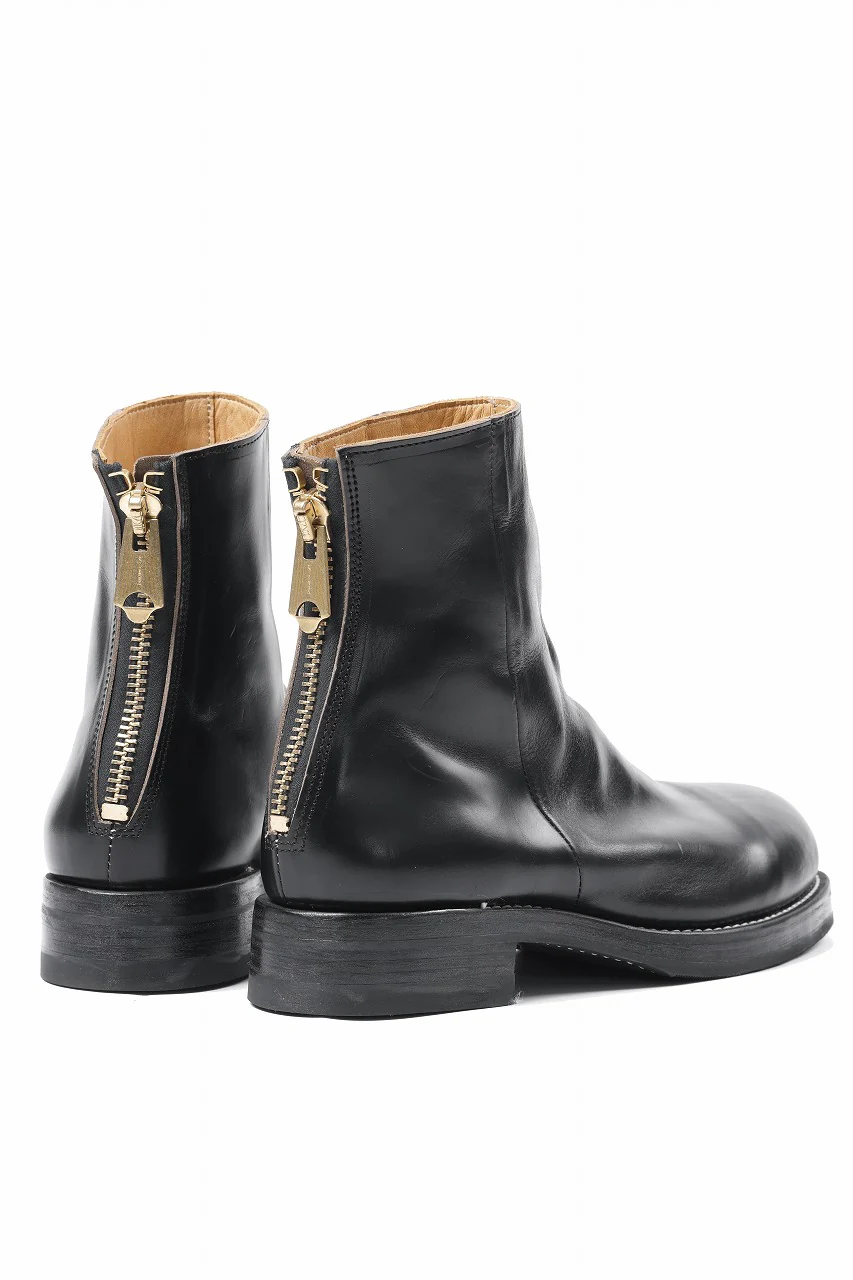 Portaille exclusive CLASSIC BACK ZIP BOOTS / HORWEEN CHROMEXCEL (BLACK) - Image 10
