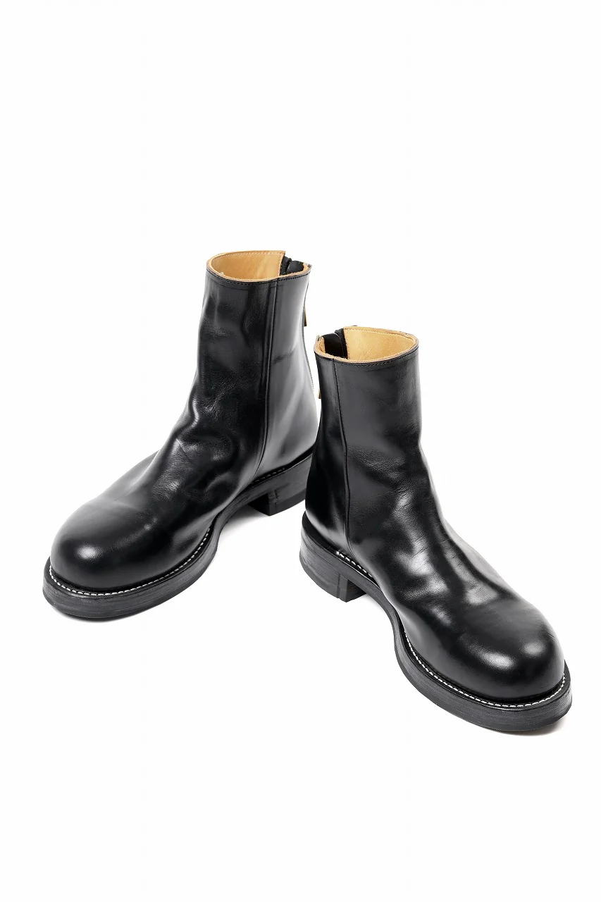 Portaille exclusive CLASSIC BACK ZIP BOOTS / HORWEEN CHROMEXCEL (BLACK) - Image 11
