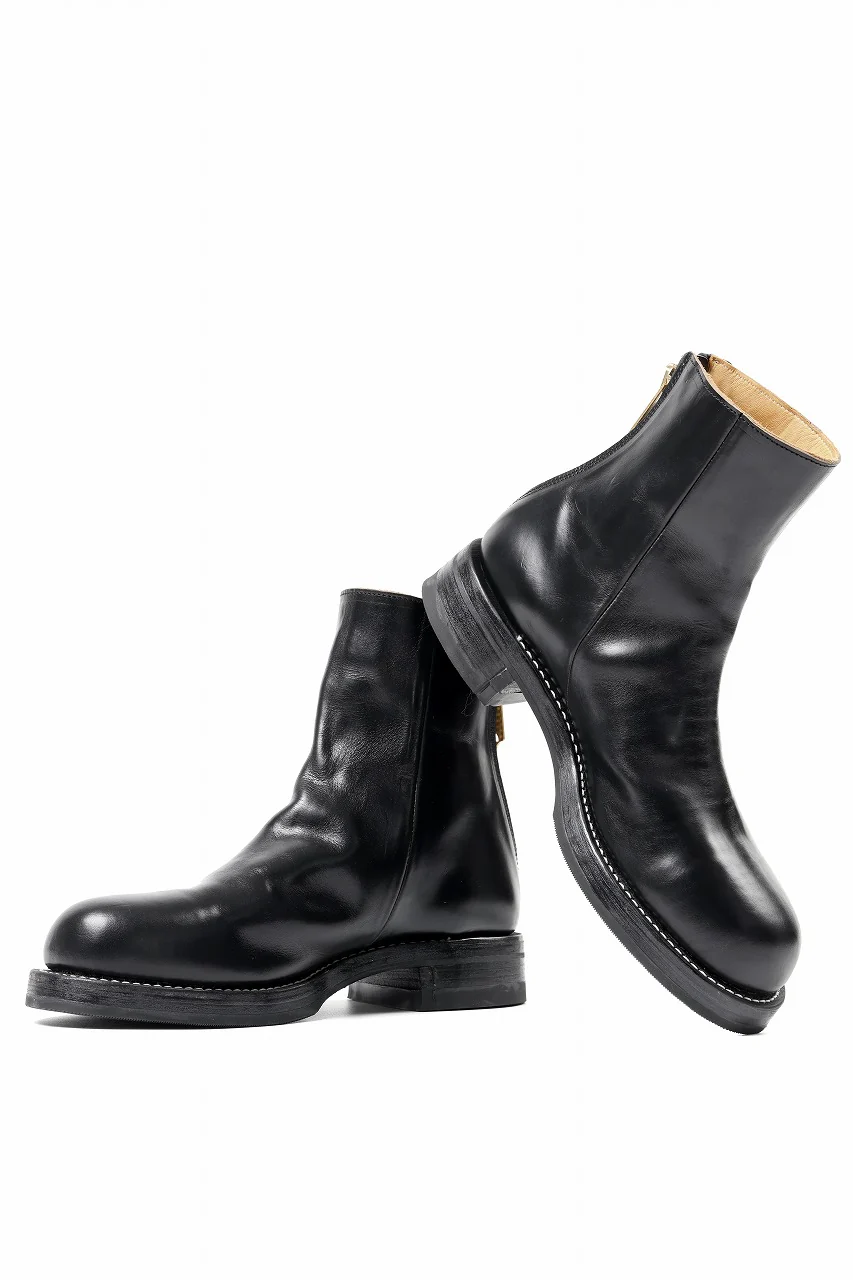 Portaille exclusive CLASSIC BACK ZIP BOOTS / HORWEEN CHROMEXCEL (BLACK) - Image 12